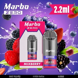 Marbo-Zero-Mixberry doodpods